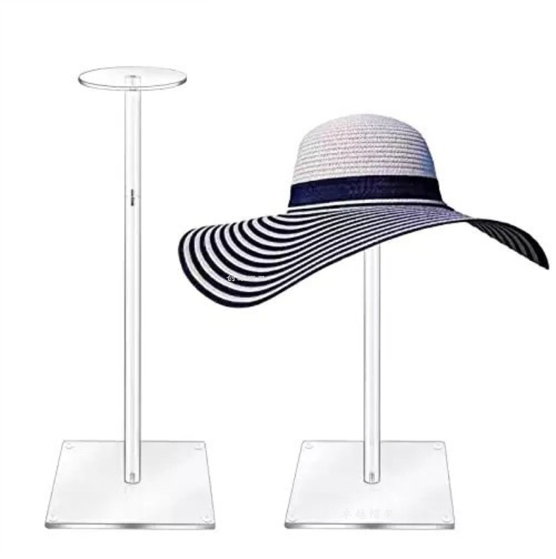 Jewelry Store For Watches - Stands pajangan topi akrilik 30CM transparan,