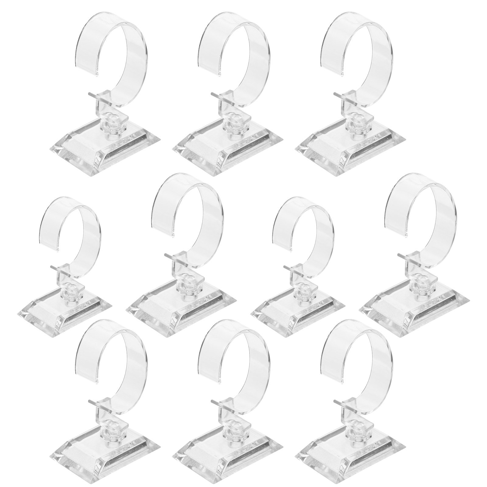 Jewelry Store Mens Watches - 10Pcs Set Penyangga Jam Tangan Transparan