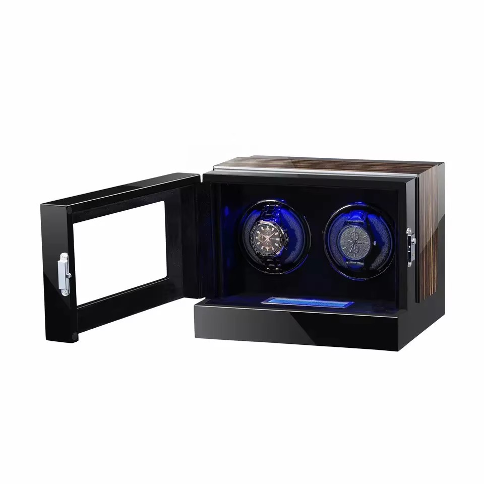 Automatic Watch Winder - Kotak Penyimpanan Jam Tangan Otomatis Mewah