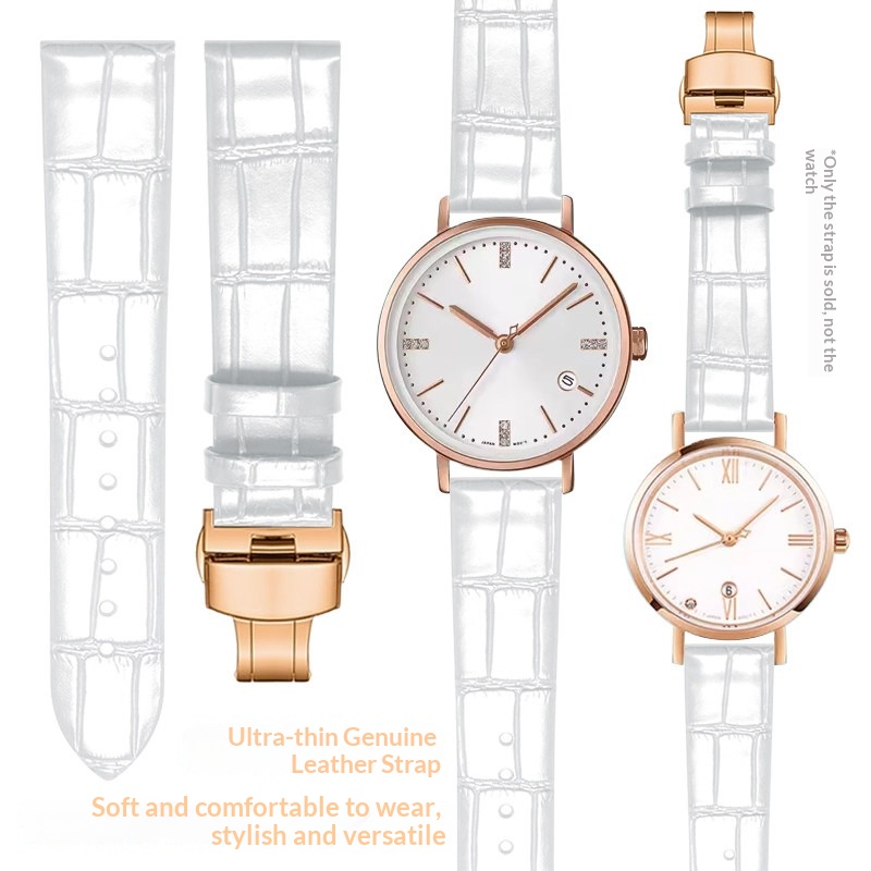 Daniel Wellington Watches & Jewelry Online Store - Tali Jam Tangan Kulit Sapi Motif