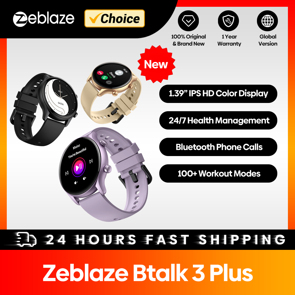 Italian Jewelry Watches - Zeblaze Btalk 3 Plus jam tangan