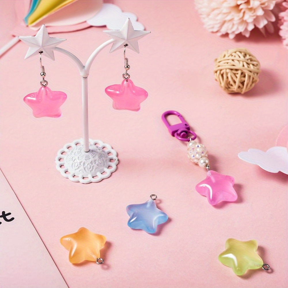 6/24/40 Buah Liontin Bintang R - Moon Star Earrings ulasan dan harga