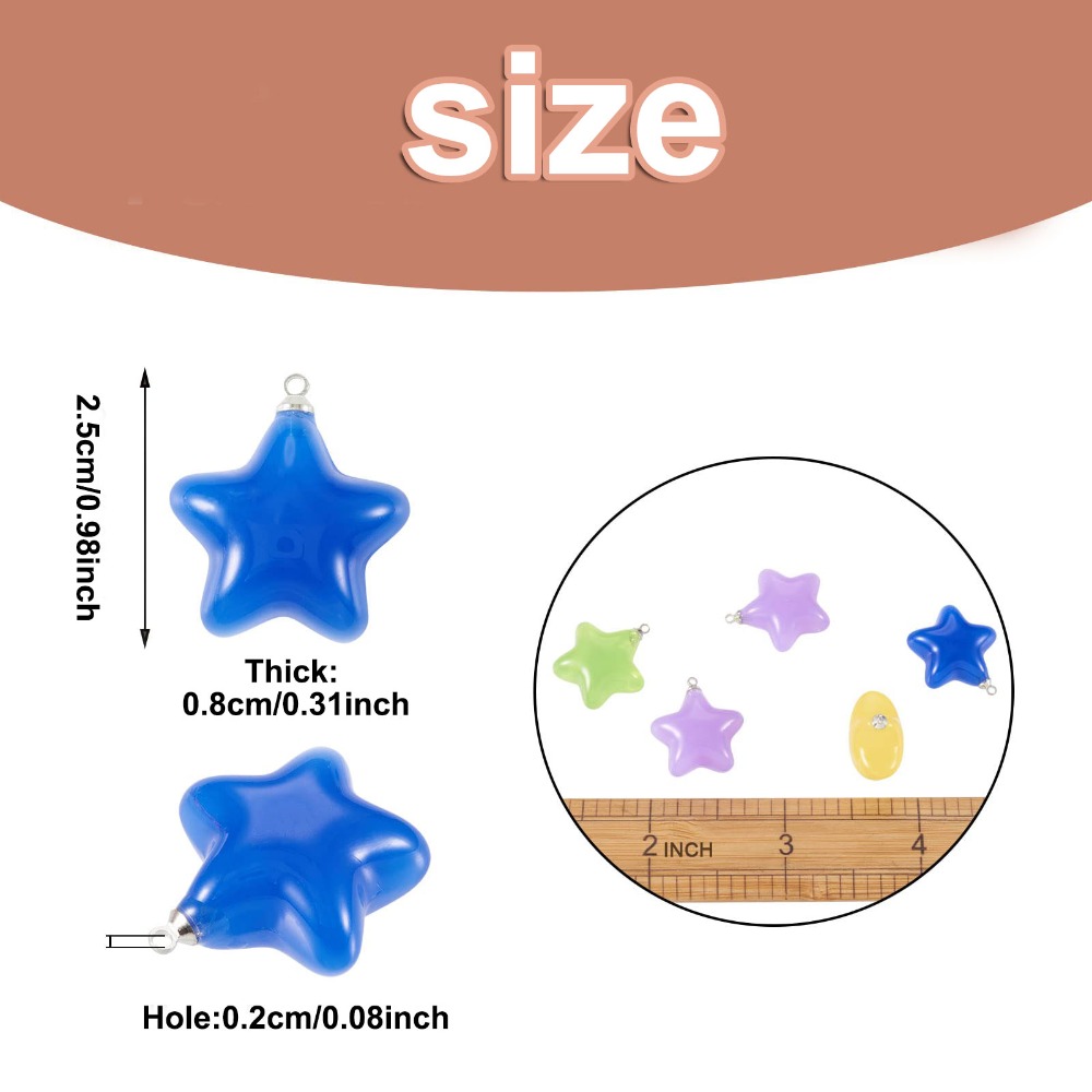 6/24/40 Buah Liontin Bintang R - Moon Star Earrings ulasan dan harga