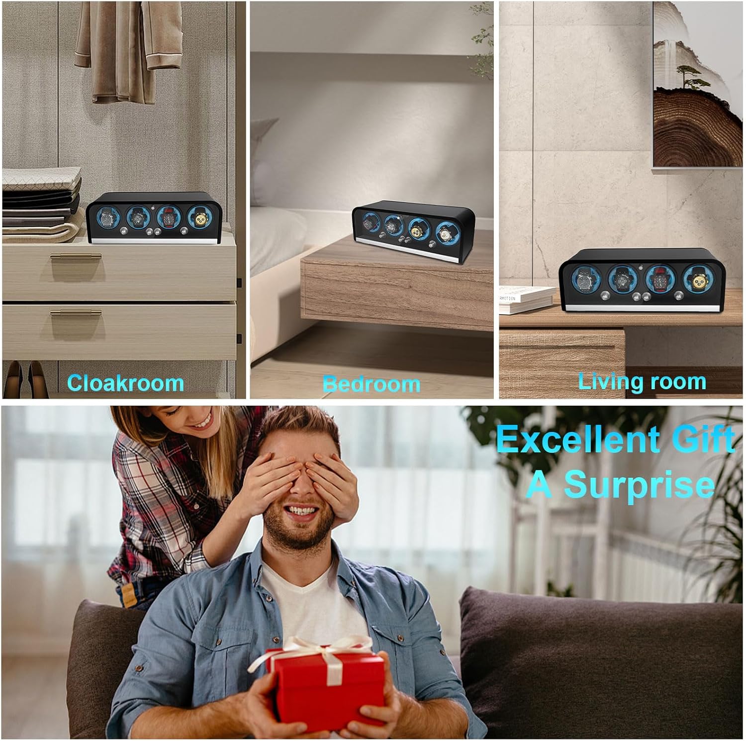 Penggulung Jam untuk Jam Otoma - Automatic Watch Winder ulasan dan harga