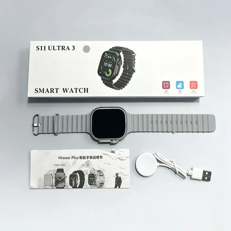 Jam Tangan Pintar S11 Ultra 3  - Italian Jewelry Watches ulasan dan harga