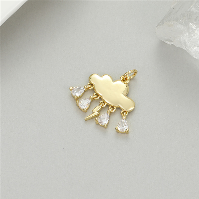 5 Buah Liontin Mini Awan Binta - Moon Star Earrings ulasan dan harga