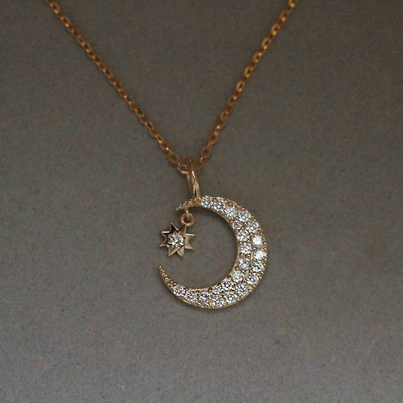 Kalung Liontin Berbentuk Binta - Crystal Choker Necklace ulasan dan harga