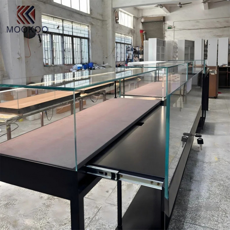 Display Kaca Kustom yang Dapat - Jewelry Store For Watches ulasan dan harga