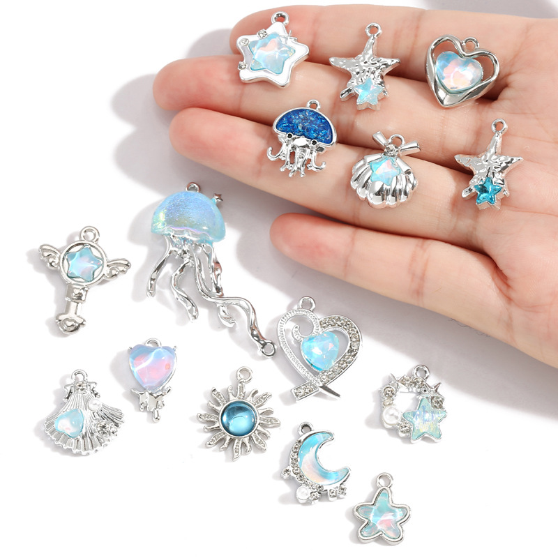 10 Buah Liontin Pesona Matahar - Moon Star Earrings ulasan dan harga