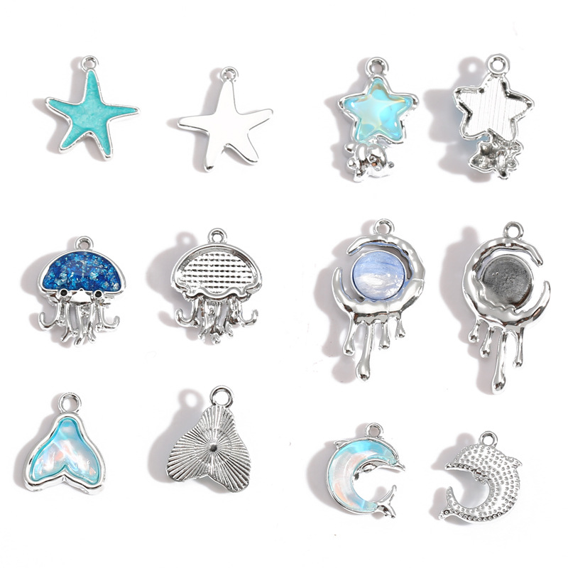 10 Buah Liontin Pesona Matahar - Moon Star Earrings ulasan dan harga