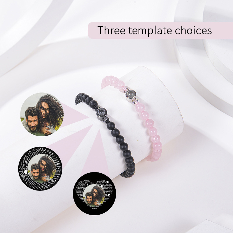 Gelang Foto Kustom Proyeksi Wa - Turquoise Stone Ring ulasan dan harga