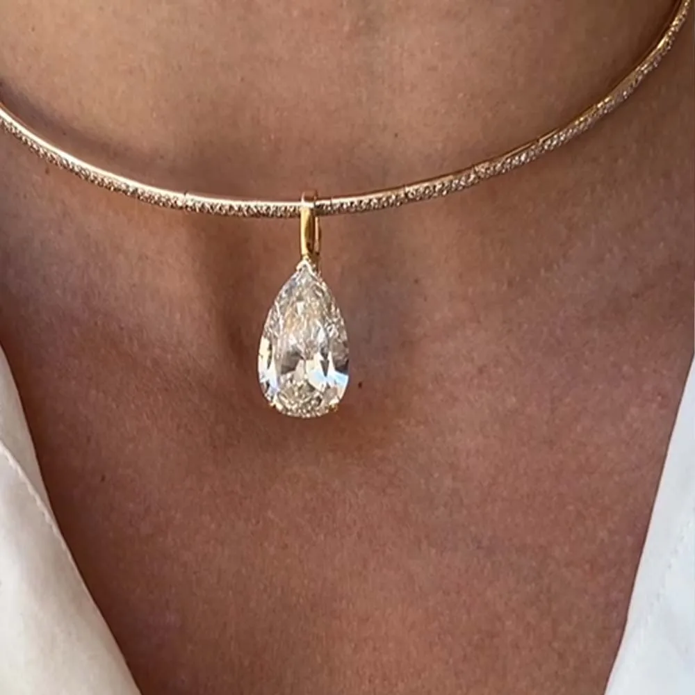 Stonefans Kalung Choker Lionti - Crystal Choker Necklace ulasan dan harga