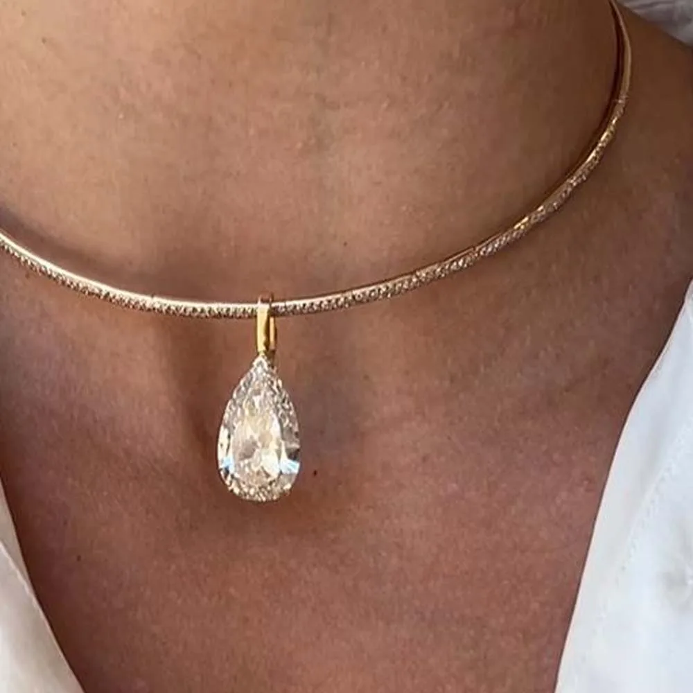 Stonefans Kalung Choker Lionti - Crystal Choker Necklace ulasan dan harga