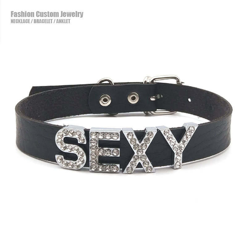 Kalung Kustom Berlian Imitasi  - Crystal Choker Necklace ulasan dan harga