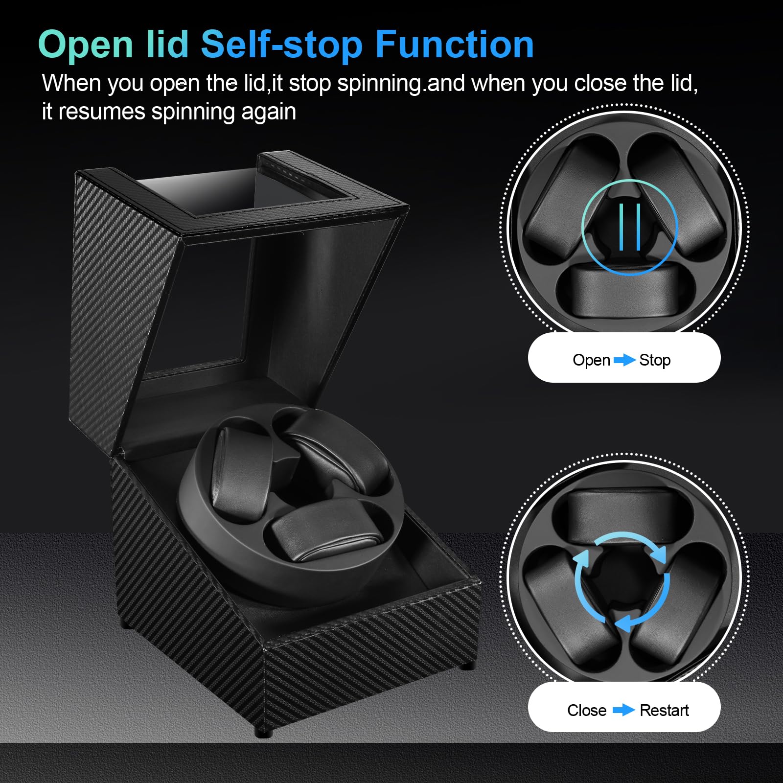 Penggulung Jam Tangan Otomatis - Automatic Watch Winder ulasan dan harga