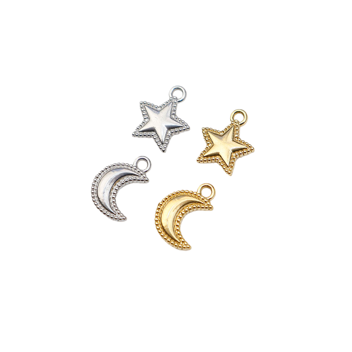 5pcs Liontin Koin Bintang Bula - Moon Star Earrings ulasan dan harga