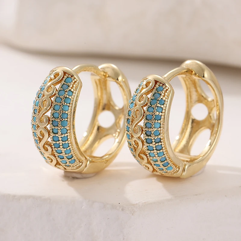Anting Pirus Sintetis Hijau Mo - Turquoise Stone Ring ulasan dan harga