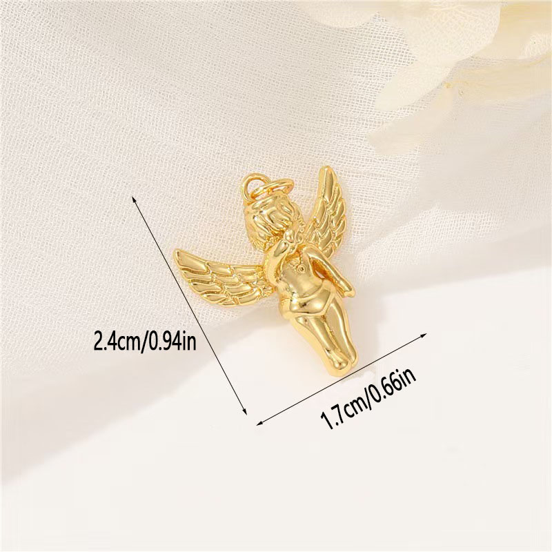 1 buah liontin DIY malaikat ma - Moon Star Earrings ulasan dan harga